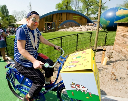 Fiets Mondial Movers razend populair onder clowns