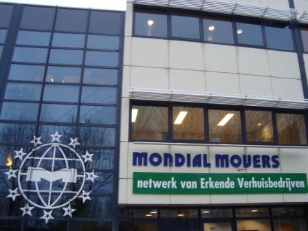 Mondial Movers bedrijfspand Alblasserdam
